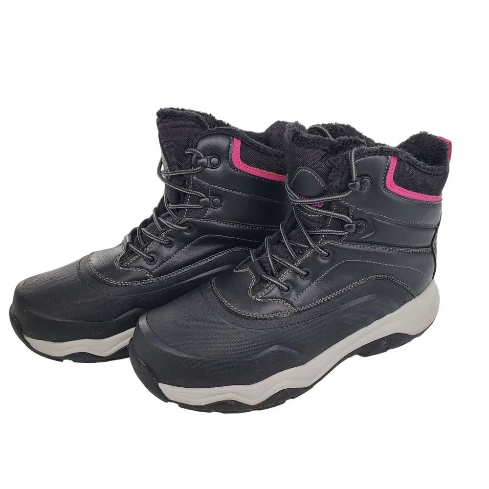 New Khombu 9 Boots Waterproof Woman All Weather Winter Snow Outdoor Shoes